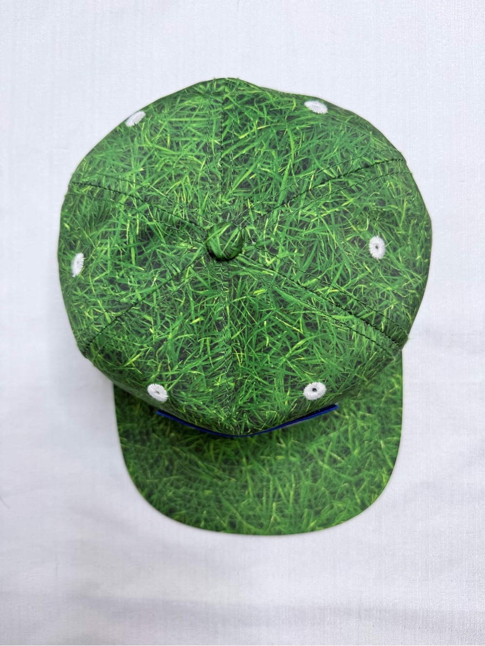 Dixxon Flannel Co Ford Snapback Hat Mens Green Grass Print Rope Trucker Cap - Picture 3 of 8